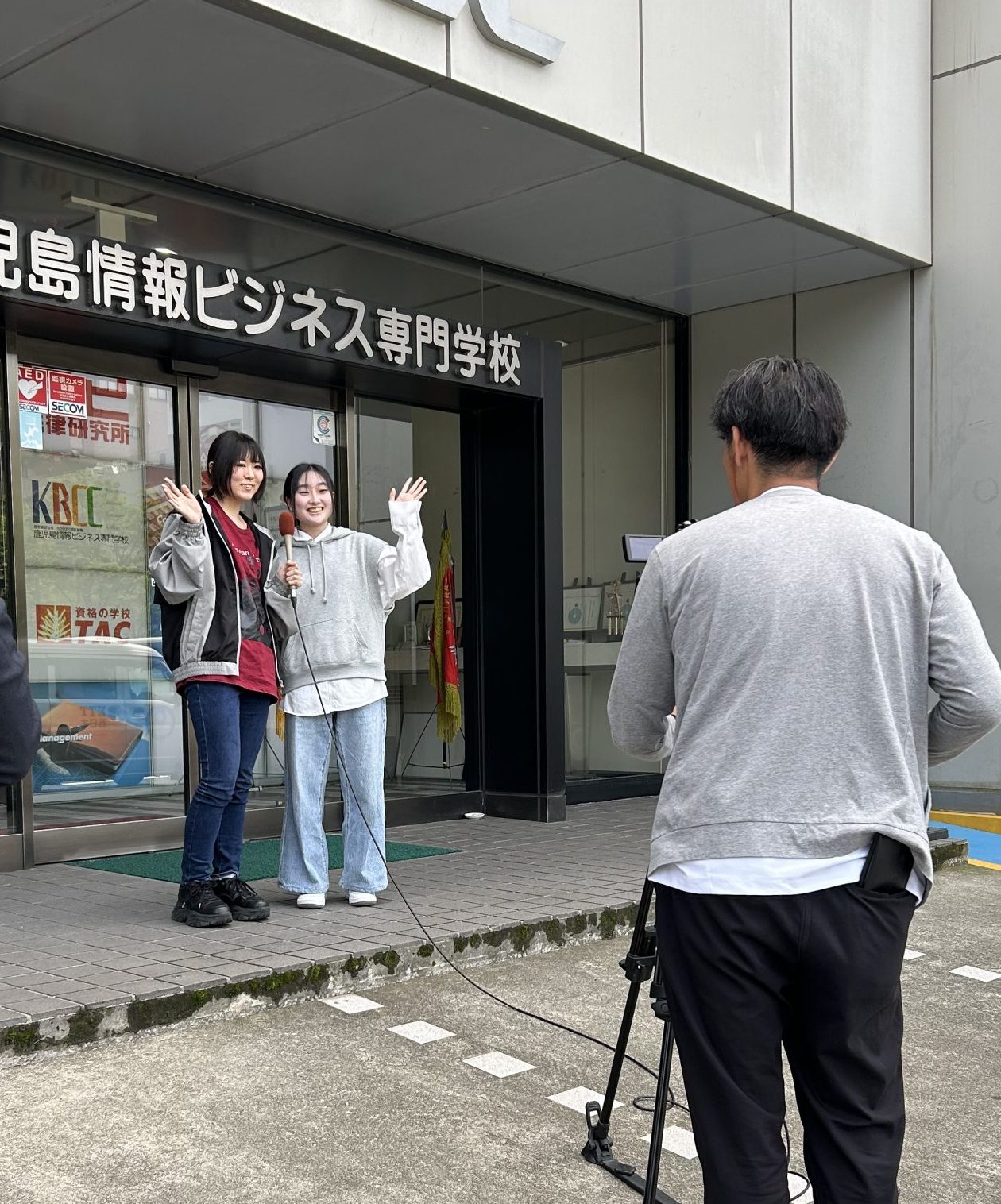 KTSテレビ撮影