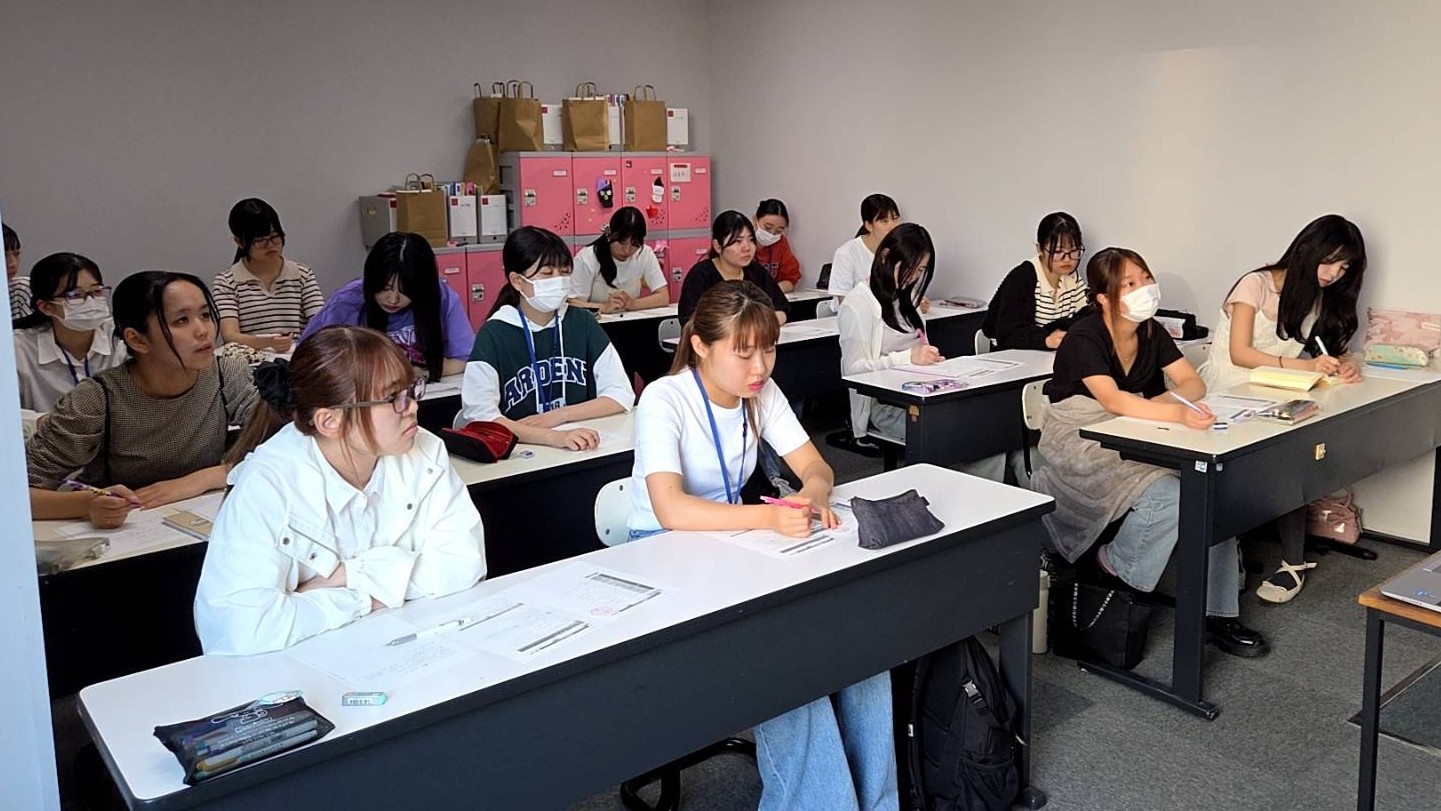 医療秘書科にて特別講義をしていただきました!
