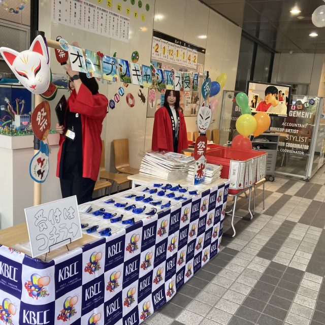 受付も屋台風に✨