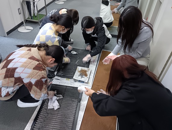 エアコンのフィルターはすごかったです…👀