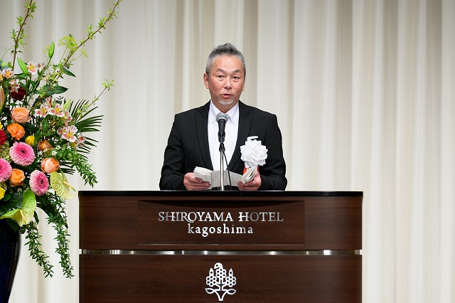 ▲式辞：本校校長 中広義隆