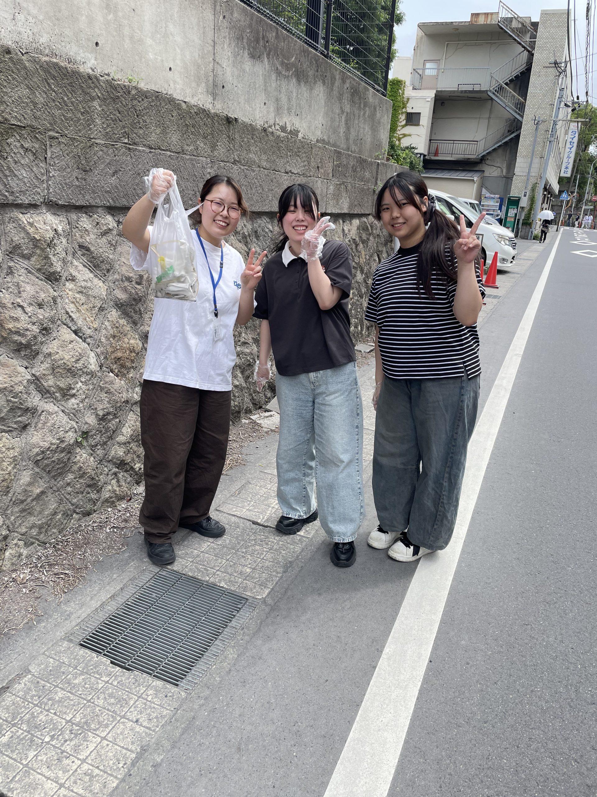 公務員科 清掃ボランティアを実施✨