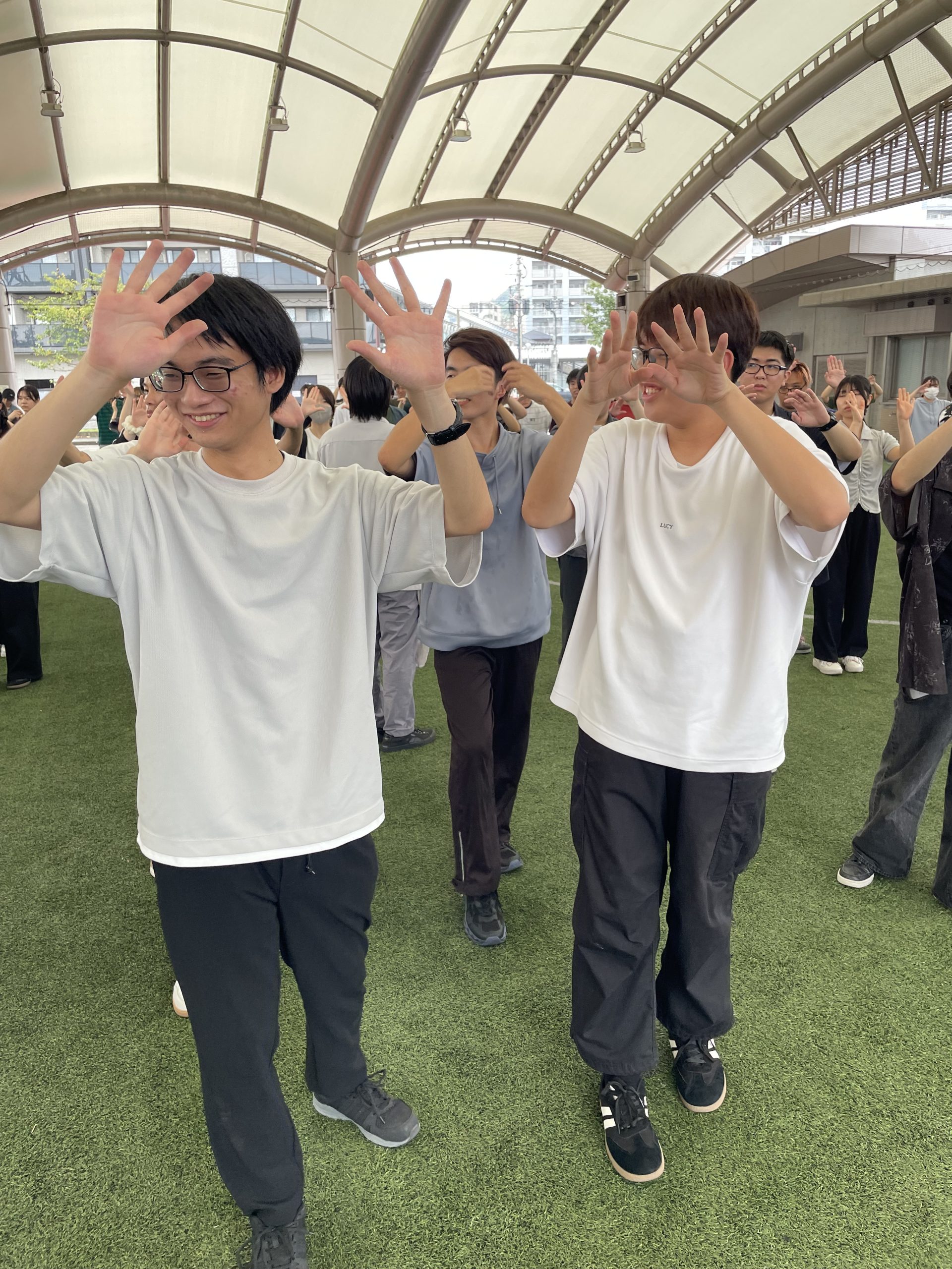 おはら祭りに向けて全体練習を行いました💃