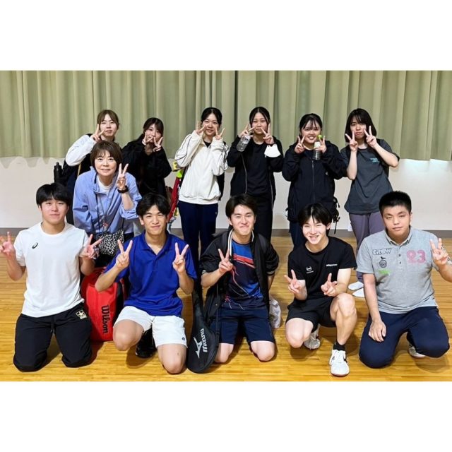 男女バドミントン🏸